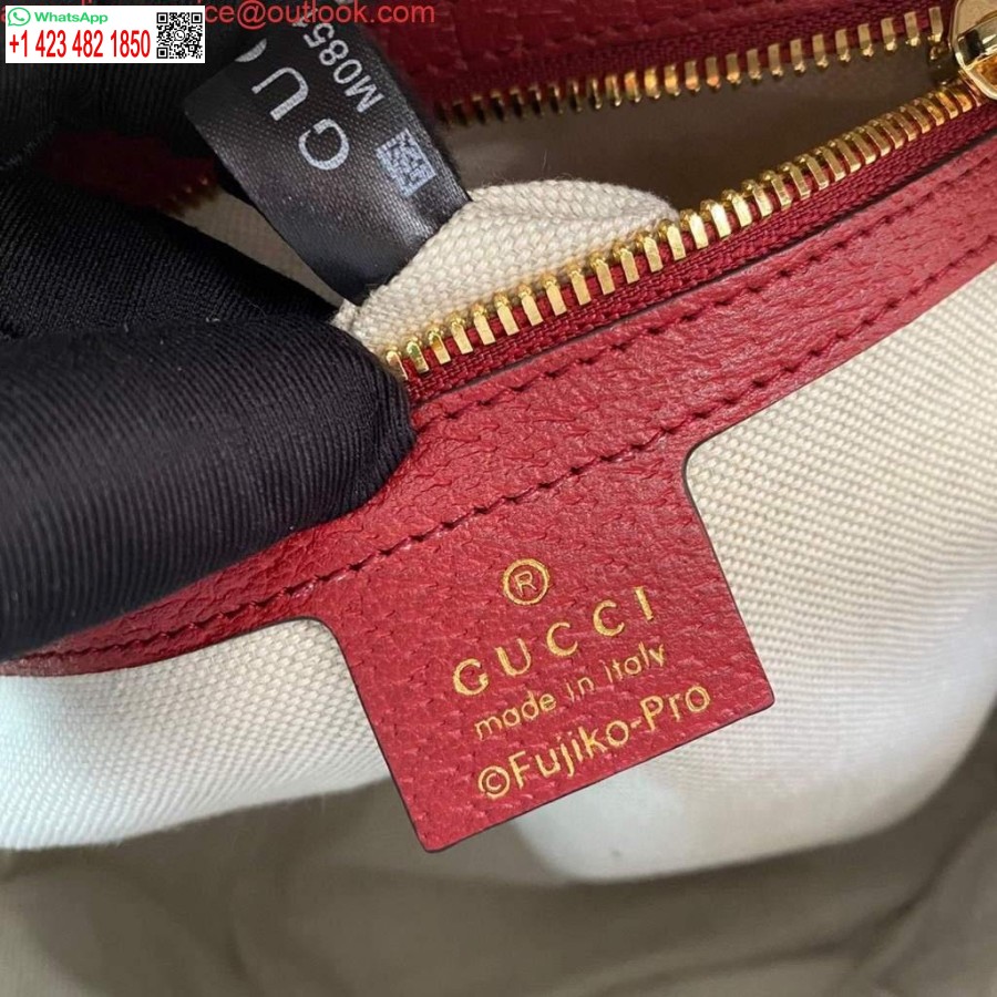 Replika Gucci 647816 Doraemon X Gucci Mini Gg Canvas Küçük Sırt çantası