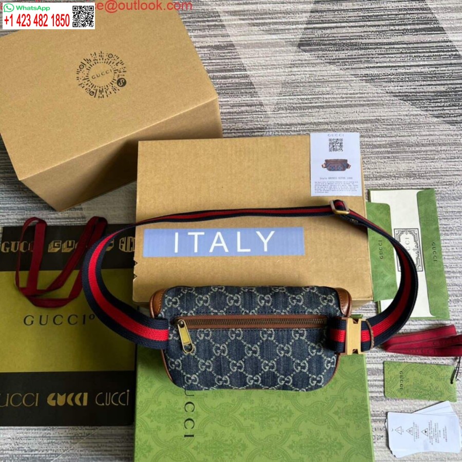Replica Gucci 682933 Rihmakott, Millel On Lukustus G Sinine Ja Elevandiluu