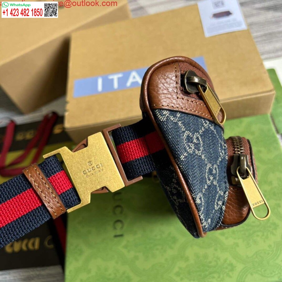 Replica Gucci 682933 Rihmakott, Millel On Lukustus G Sinine Ja Elevandiluu