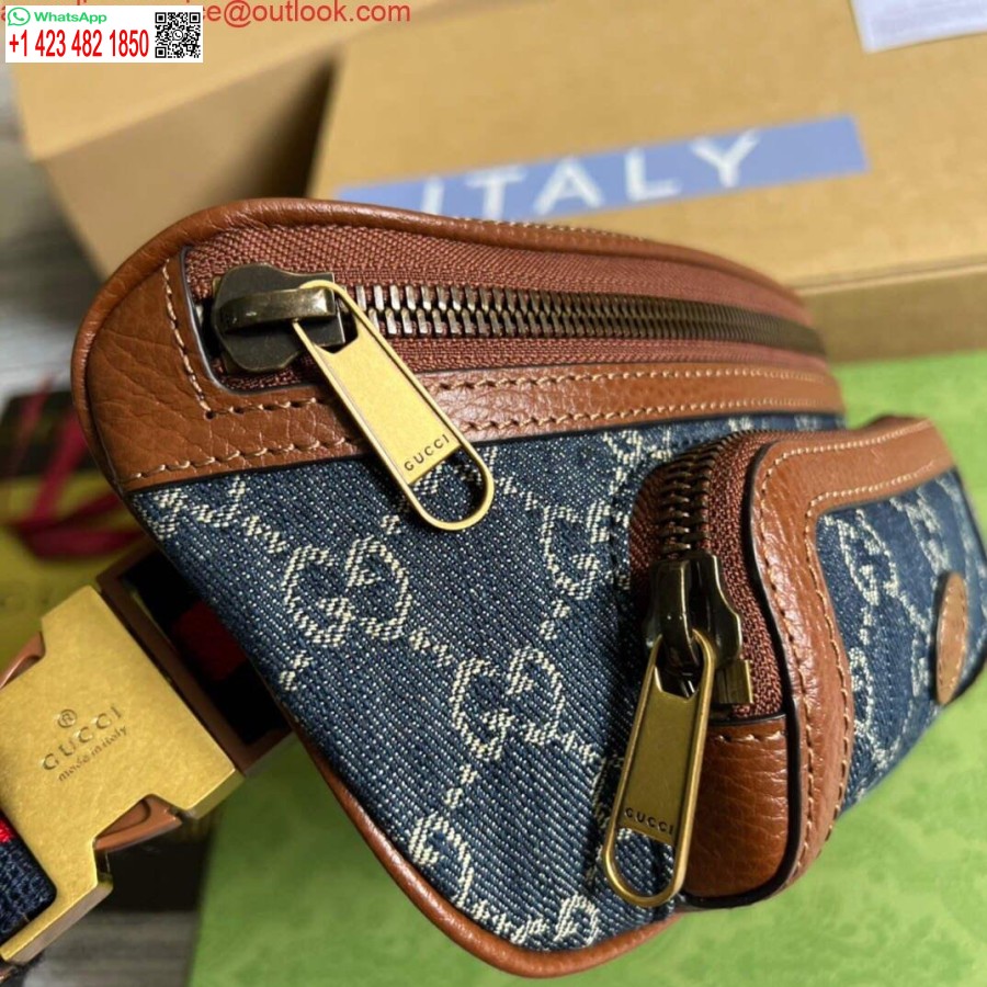 Replica Gucci 682933 Rihmakott, Millel On Lukustus G Sinine Ja Elevandiluu
