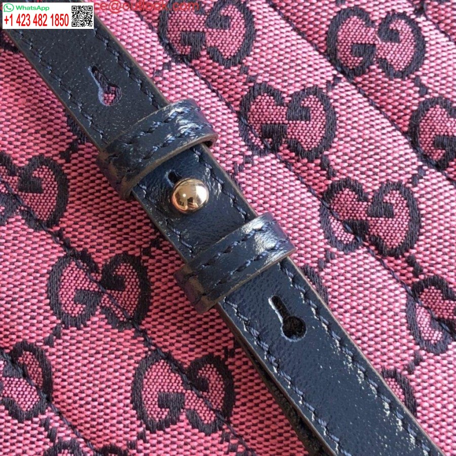 Replik Gucci 447632 GG Marmont Mehrfarbige Kleine Umhängetasche Lila