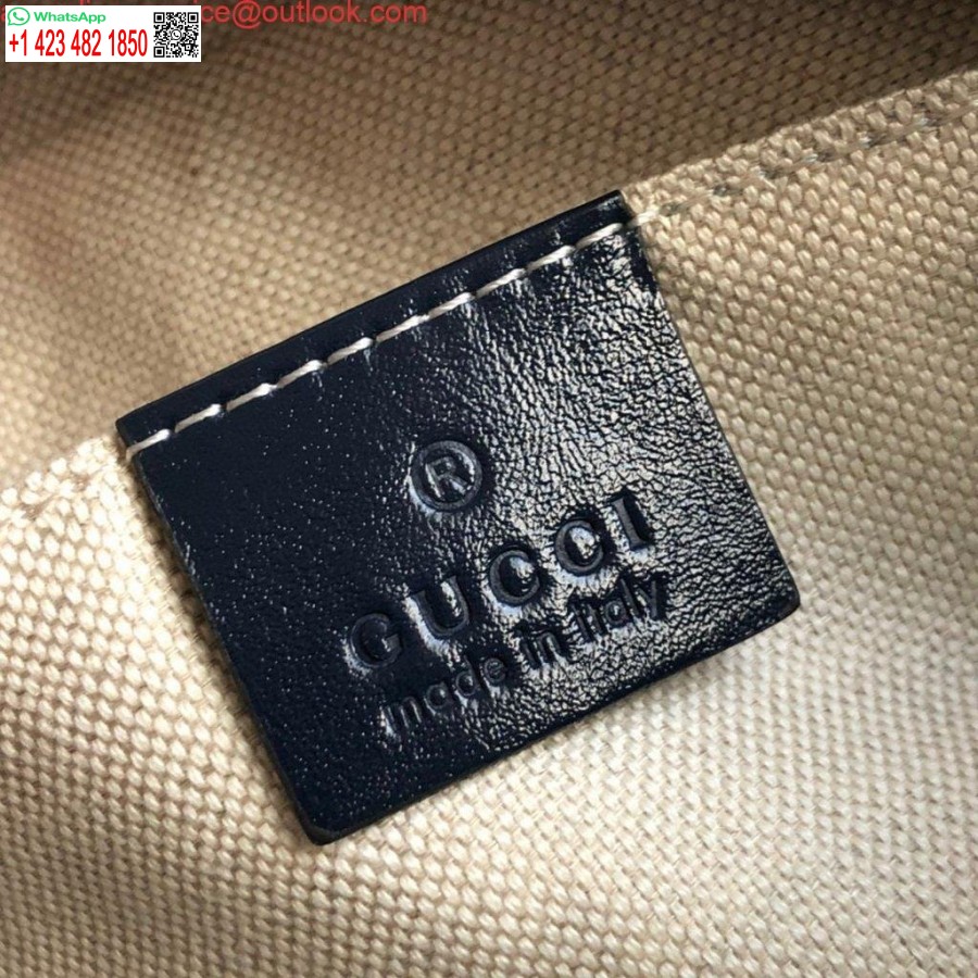 Replik Gucci 447632 GG Marmont Mehrfarbige Kleine Umhängetasche Blau