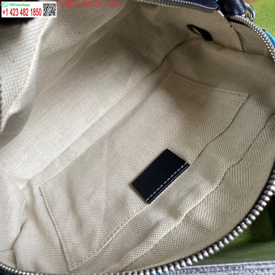 Replik Gucci 447632 GG Marmont Mehrfarbige Kleine Umhängetasche Lila Und Grün