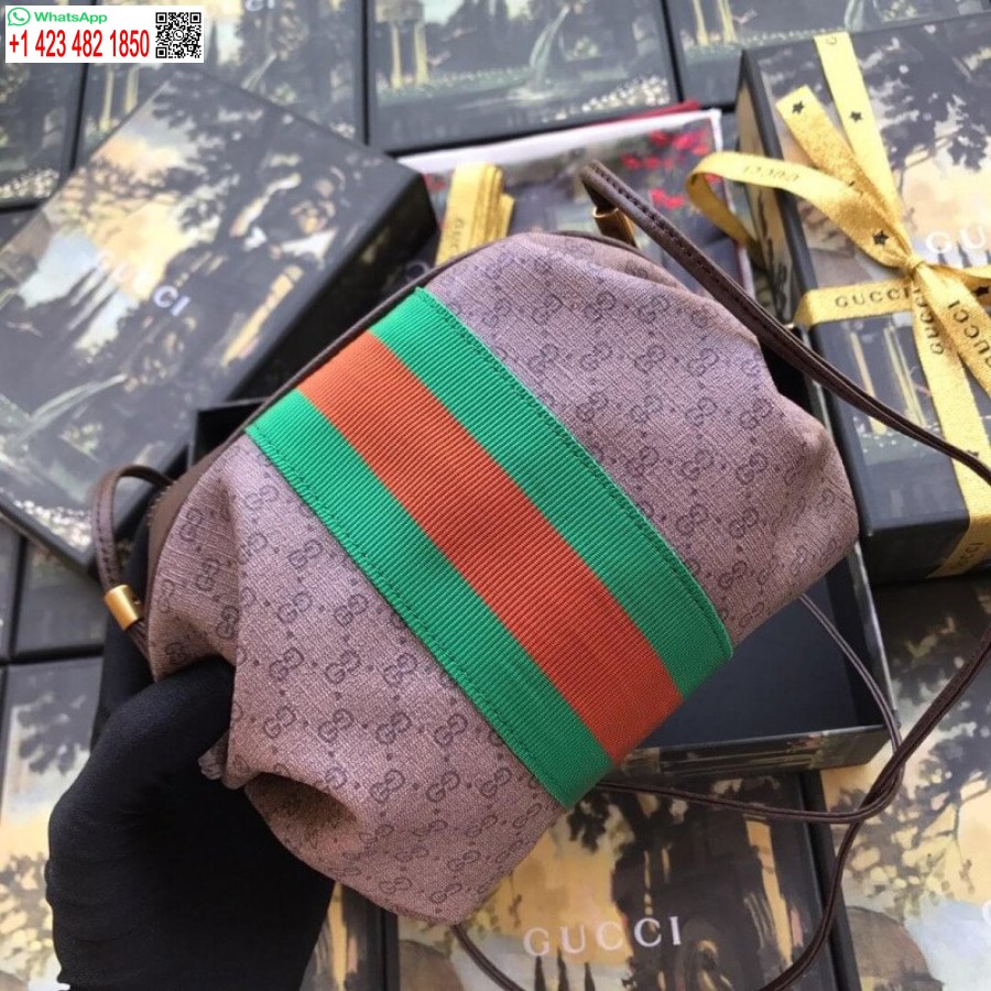 Aaa+ Replica Gucci Perfect Web Gg Print Cross Body Bag 564582