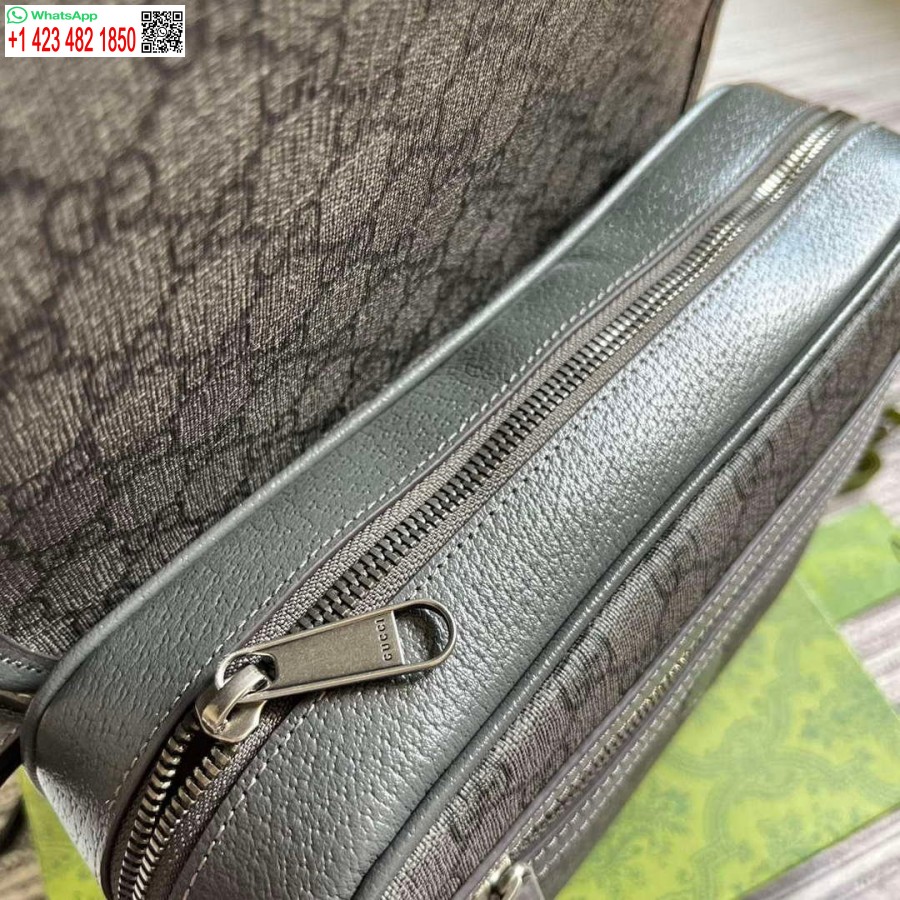 Replica Gucci 724704 Ophidia Messenger Bag Grey