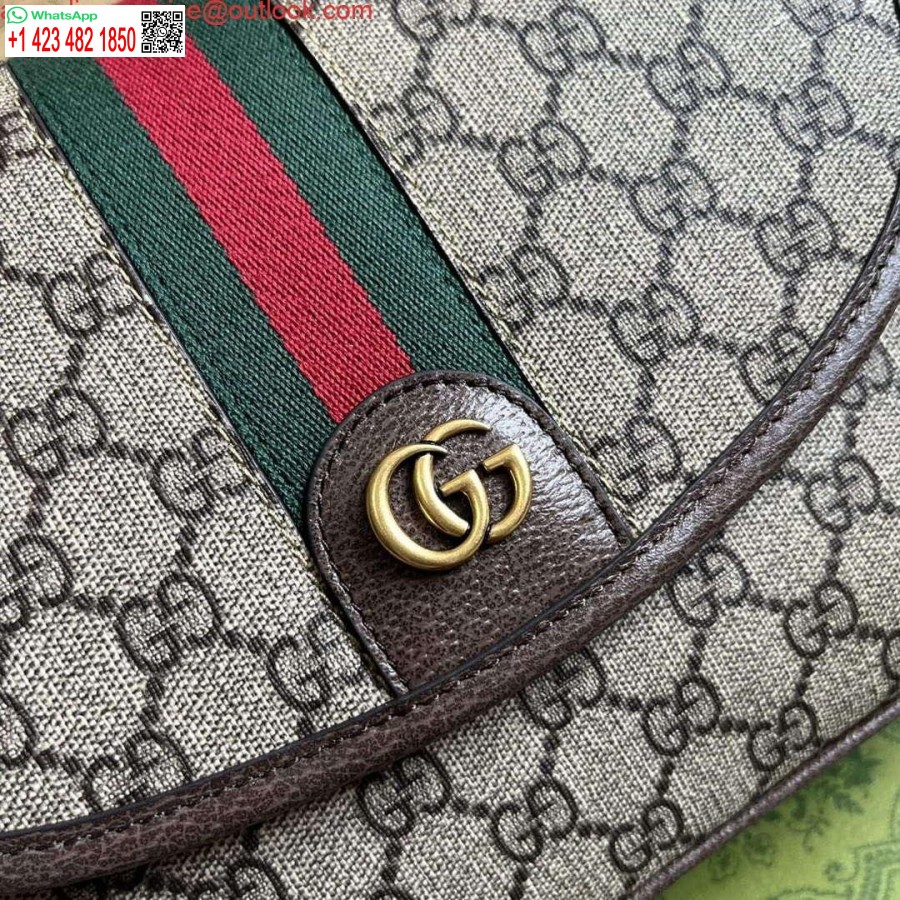 Réplique Gucci 724704 Sac Messager Ophidia Marron