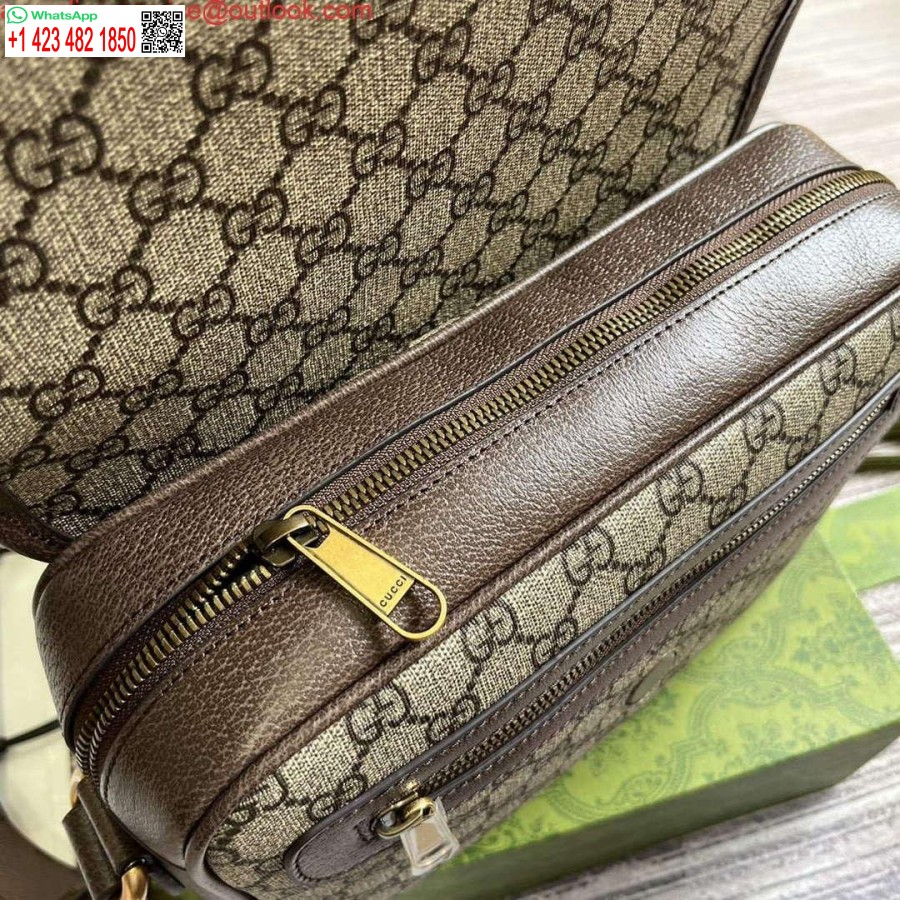 Réplique Gucci 724704 Sac Messager Ophidia Marron