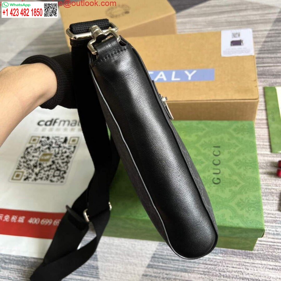 Replica Gucci 681021 Gg Supreme Messenger Bag Musta