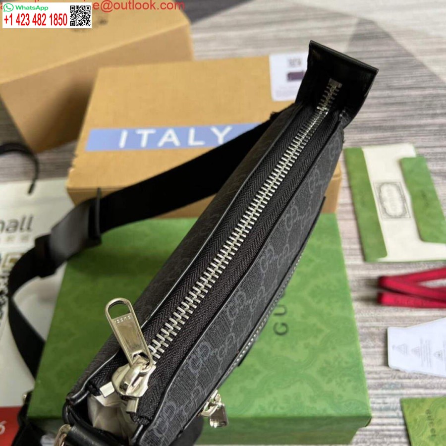 Replica Gucci 681021 Gg Supreme Messenger Bag Musta