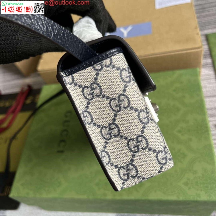 Replica Gucci 652683 Padlock Mini Bag Black