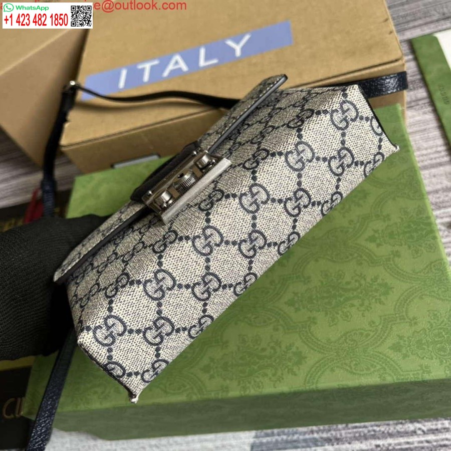 Replica Gucci 652683 Padlock Mini Bag Black