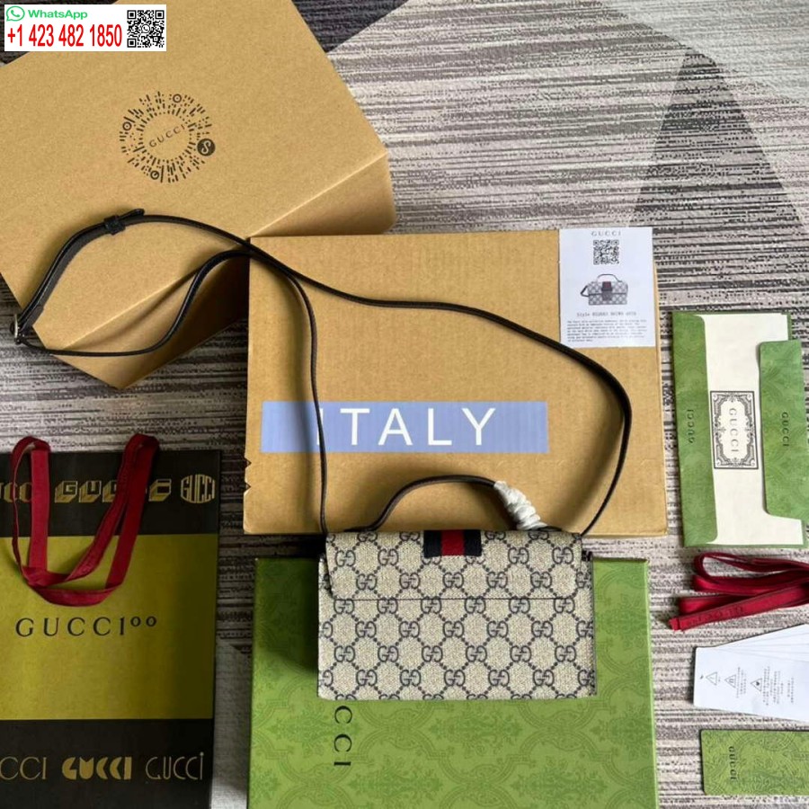 Réplica Gucci 652683 Mini Bolsa Com Cadeado Preto