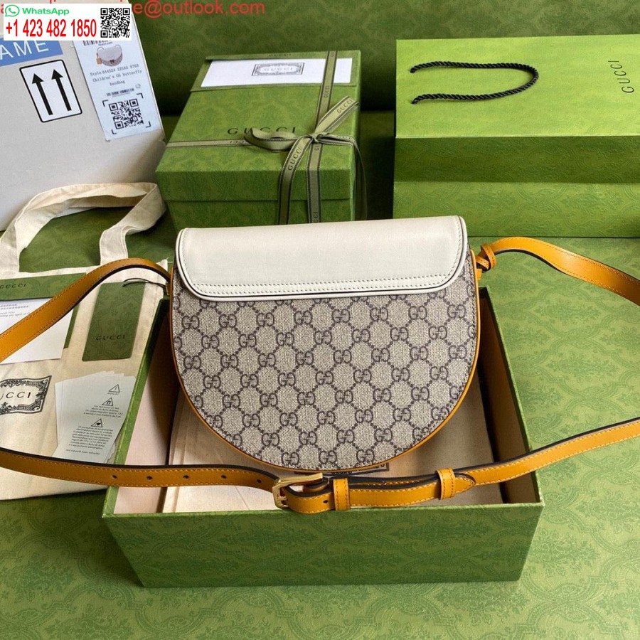 Réplica Gucci 644524 Bolsa De Ombro Pequena Com Cadeado Bege