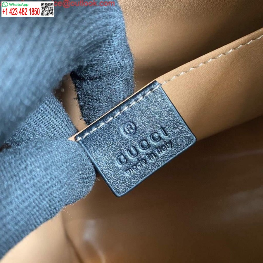 Réplique Gucci Diana Petit Sac Fourre-tout Sac à Poignée Supérieure En Crocodile 660195 Noir