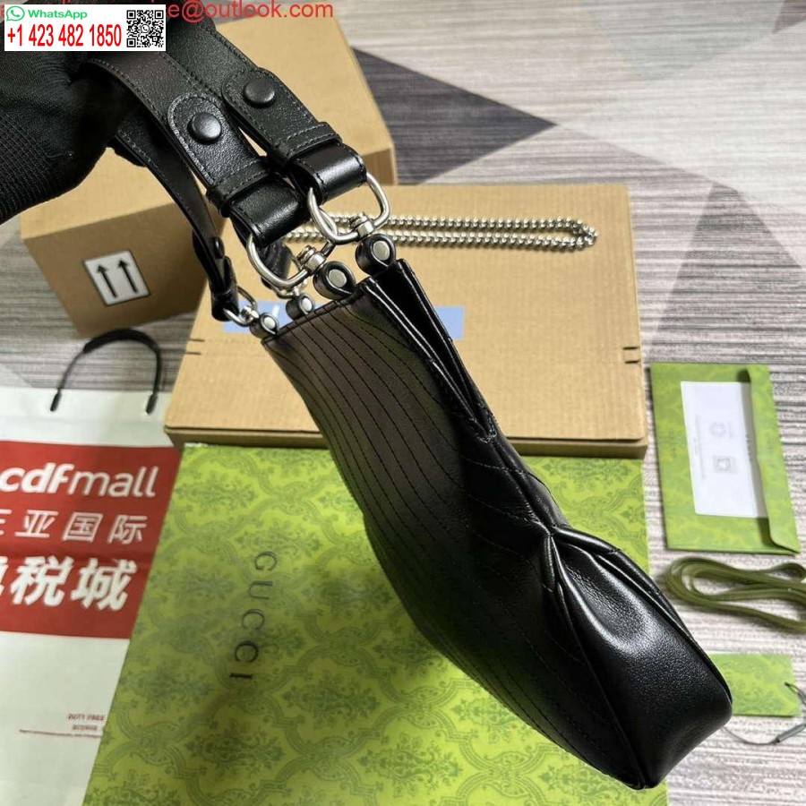 Replica Gucci 751518 Gucci Blondie Geanta Tote Mica Neagra