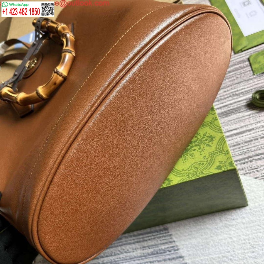 Replika Gucci 750394 Gucci Diana Mittlere Einkaufstasche Cuir Leder