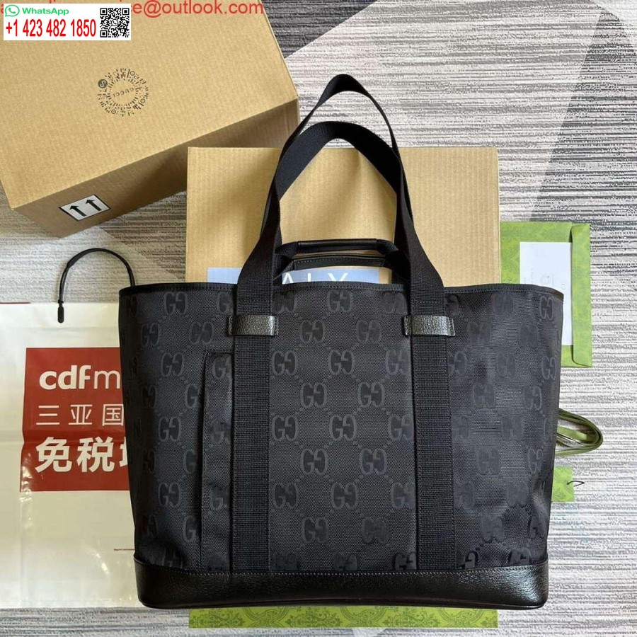 Replika Gucci 746037 Gucci Off The Grid średnia Torba Na Ramię W Kolorze Czarnym