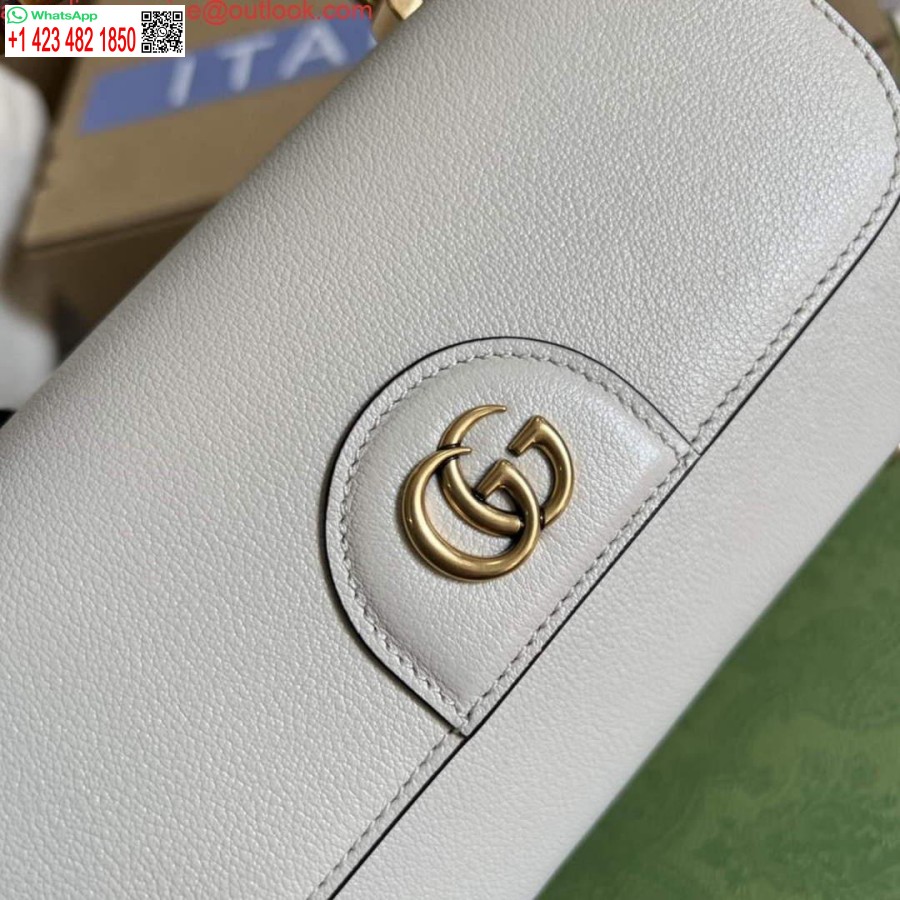 Реплика Gucci 675795 Мини-сумка Gucci Diana белая