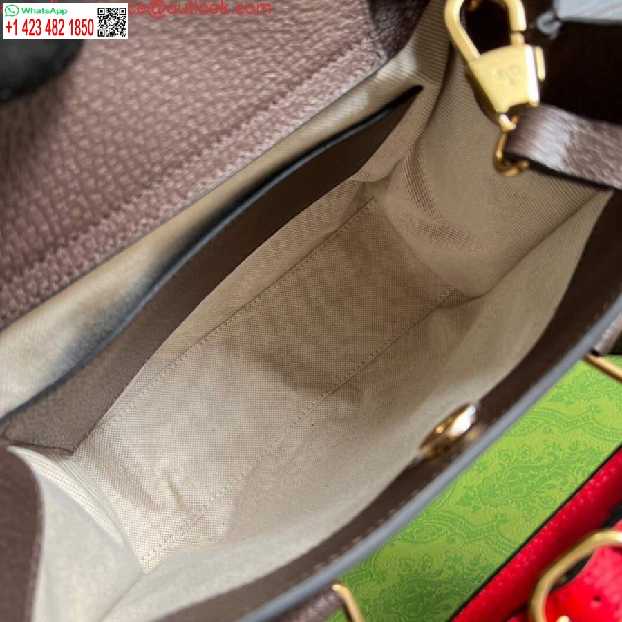 ρεπλίκα Gucci 660195 Gucci Diana Jumbo Gg μικρή τσάντα τσάντα καφέ