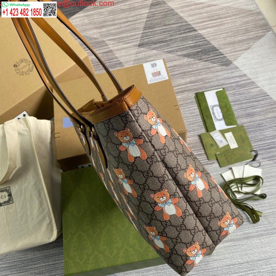 Replica Gucci 631685 Ophidia Gg Kai Medium Tote Bag Tan
