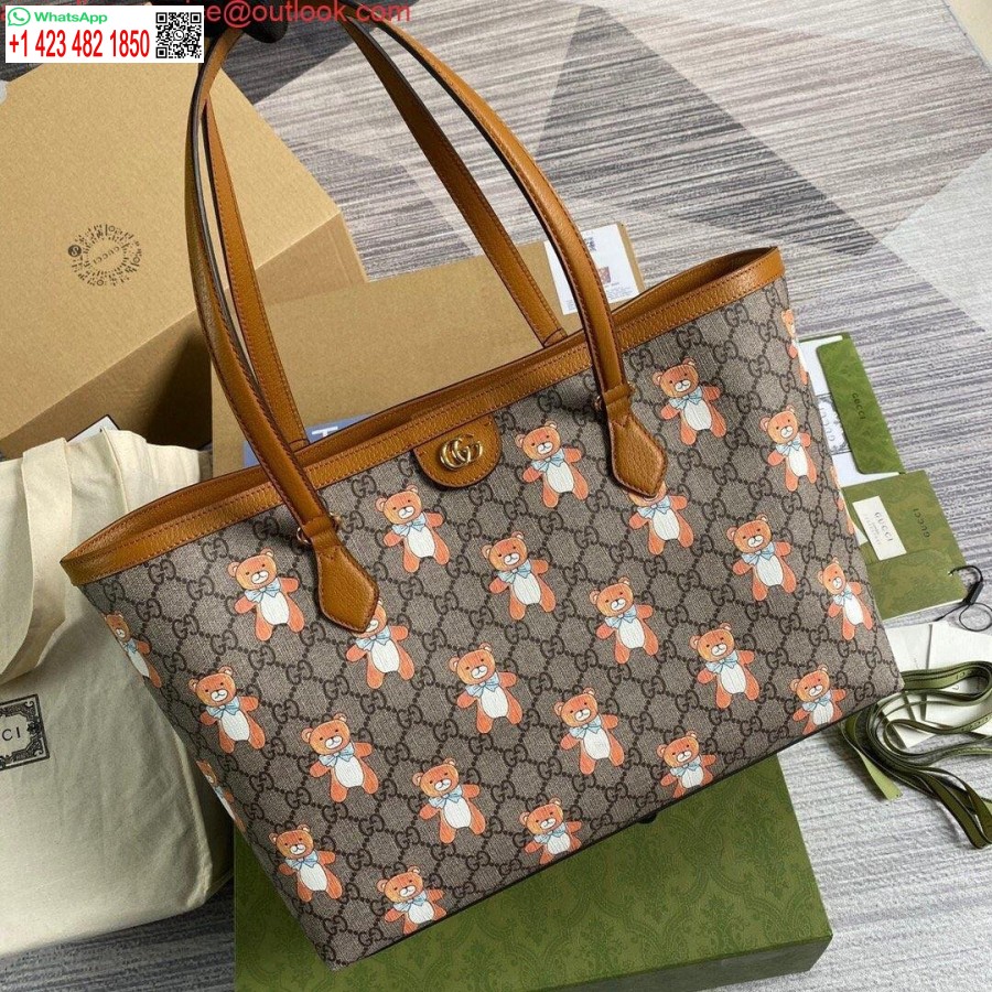 Replica Gucci 631685 Ophidia Gg Kai Medium Tote Bag Tan