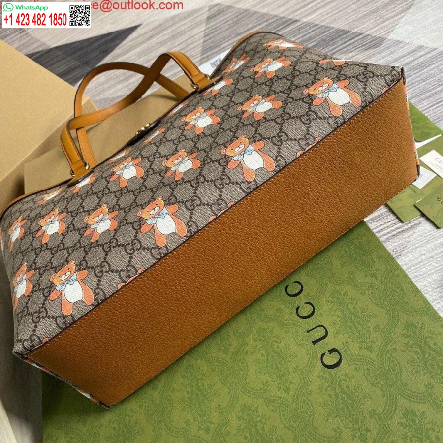 Replica Gucci 631685 Ophidia Gg Kai Medium Tote Bag Tan
