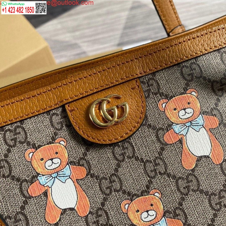 Replica Gucci 631685 Ophidia Gg Kai Medium Tote Bag Tan