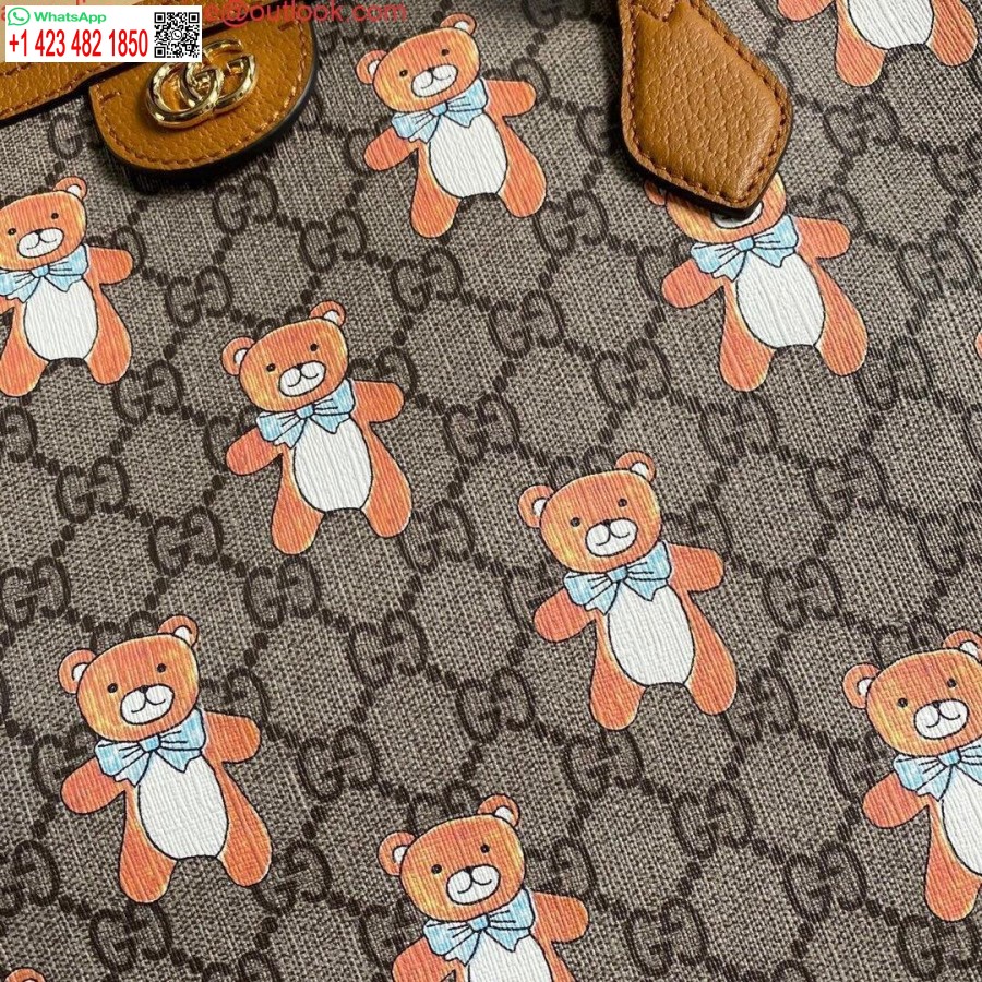 Replica Gucci 631685 Ophidia Gg Kai Medium Tote Bag Tan