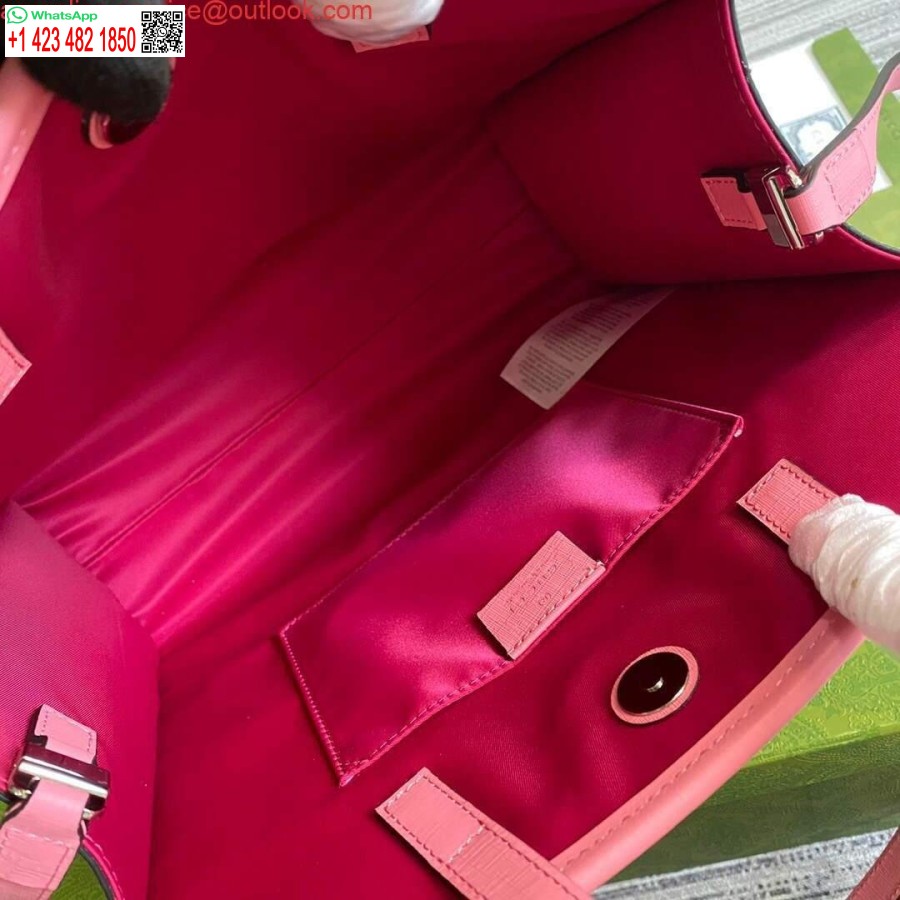 Replica Gucci 612992 Gg Vidutinis Ophidia Rankinis Per Petį Rožinis