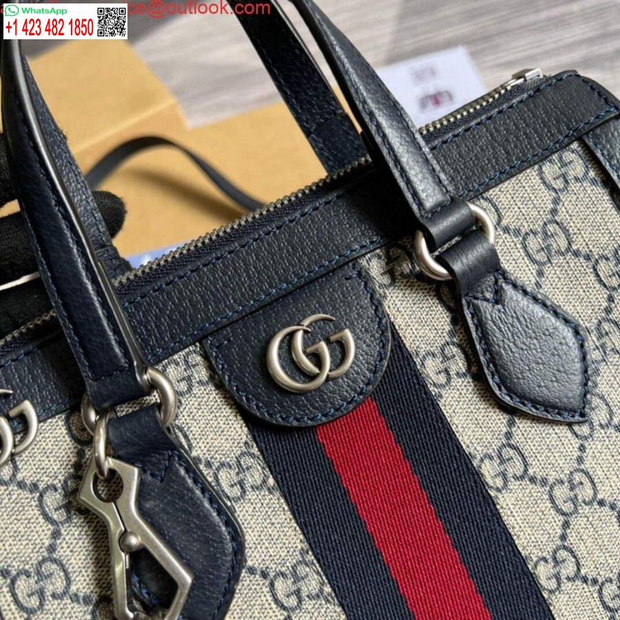 Replica Gucci 547551 Ophidia Pieni Gg-kassi Beigensininen