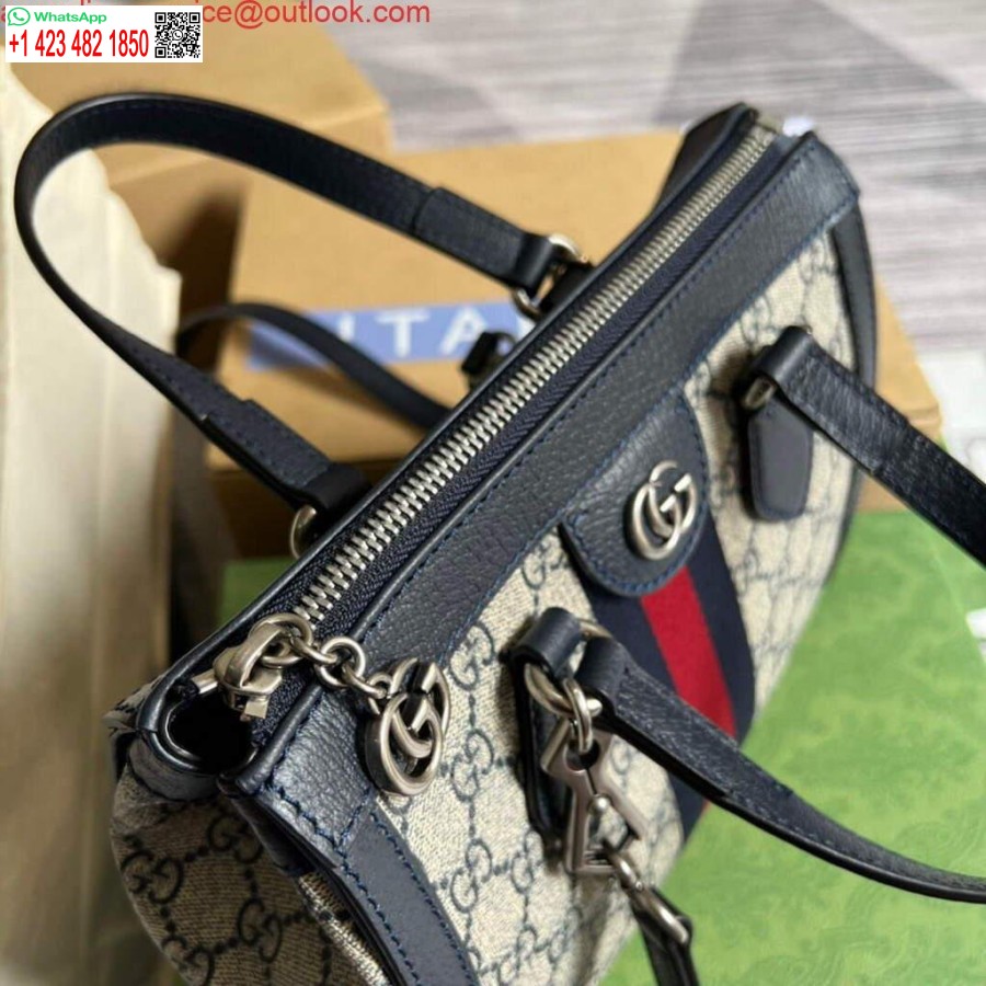 Replica Gucci 547551 Ophidia Pieni Gg-kassi Beigensininen