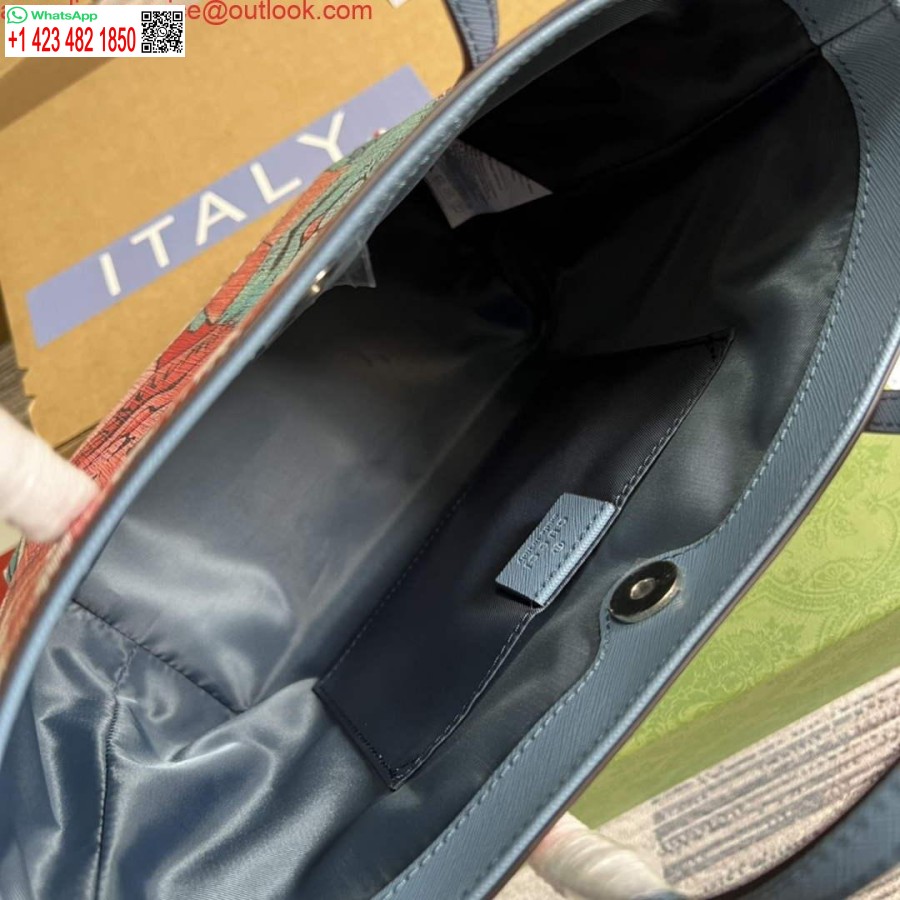 Replika Gucci 410812 Barn Kattunge Tryck Mini Shoppingväska