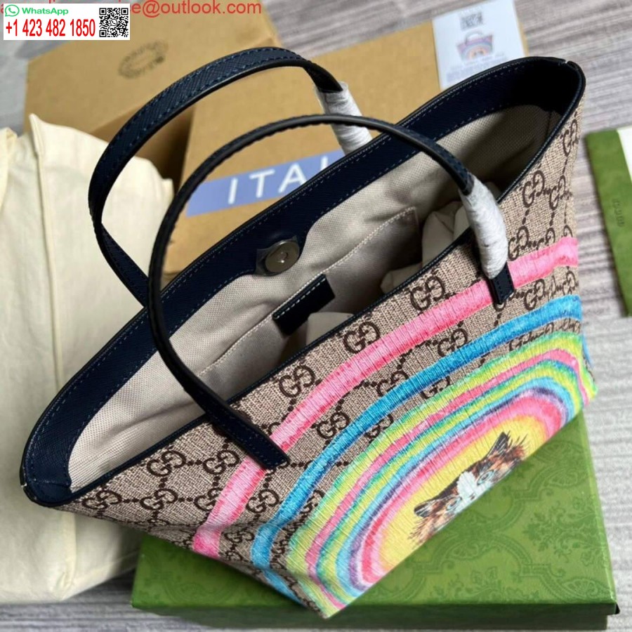 Replica Gucci 410812 Gyerek Gg Ranch Táska Barna