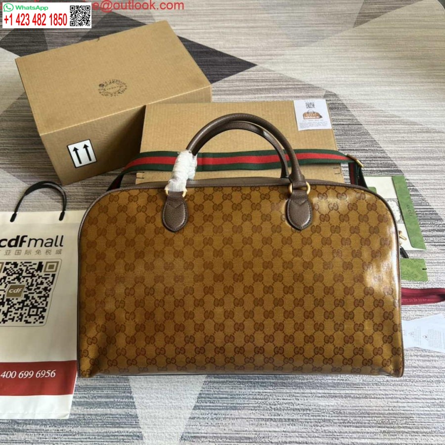 Réplique Adidas X Gucci Grand Sac De Sport 702422 Marron
