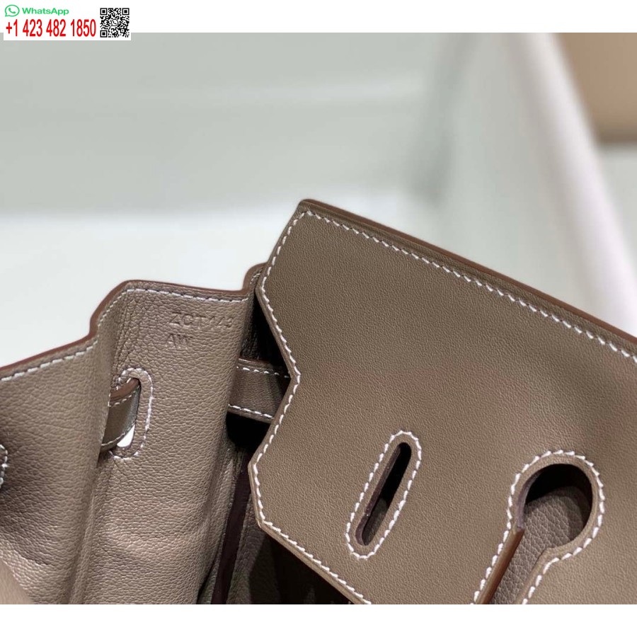 Replika Hermes Birkin Velike Torbe Od Brze Kože S Platnom 285902