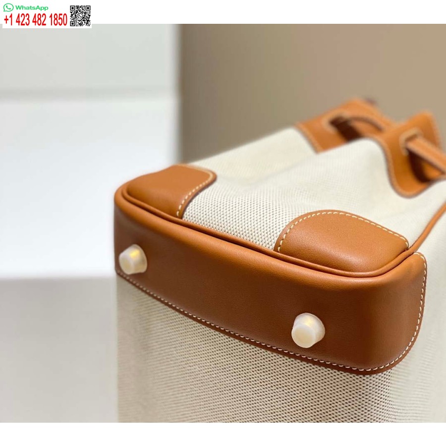 Réplique Hermes Birkin Sac Fourre-tout En Cuir Swift Avec Toile 285899