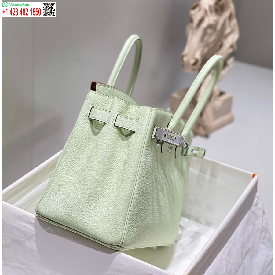 Replik Hermes Birkin Designer-Einkaufstasche Togo Leder 28565 Bubble Green