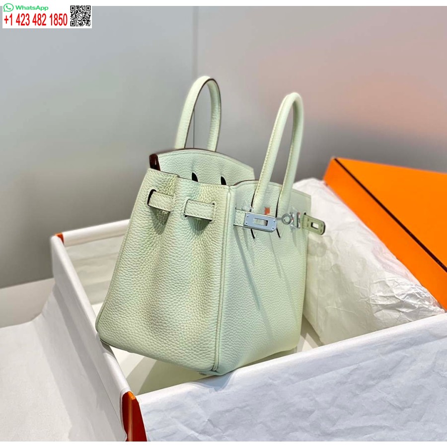 Replik Hermes Birkin Designer-Einkaufstasche Togo Leder 28565 Bubble Green