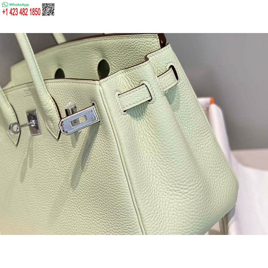 Replik Hermes Birkin Designer-Einkaufstasche Togo Leder 28565 Bubble Green