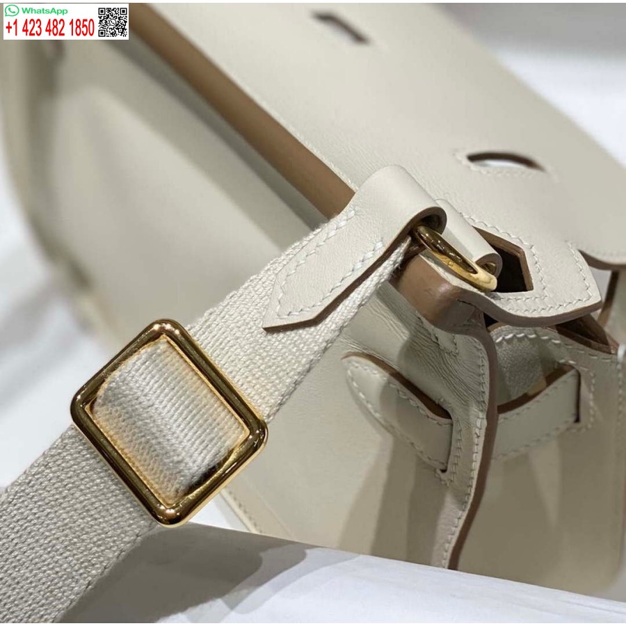 Replik Hermes 316413 Jypsiere Leder Hermes Taschen Weiß H900918