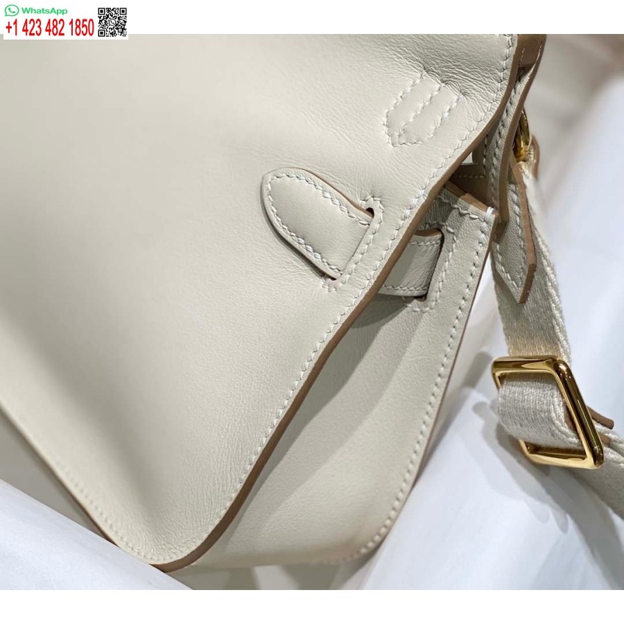 Replik Hermes 316413 Jypsiere Leder Hermes Taschen Weiß H900918