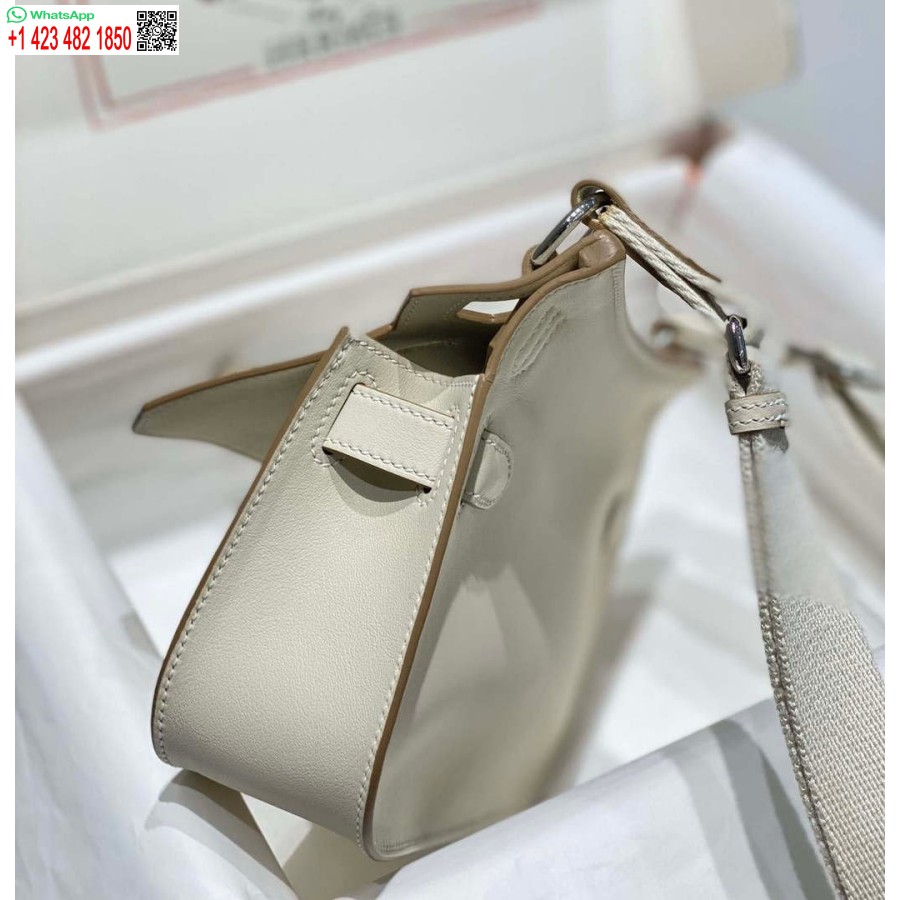 Replik Hermes 316413 Jypsiere Leder Hermes Taschen Weiß H900917