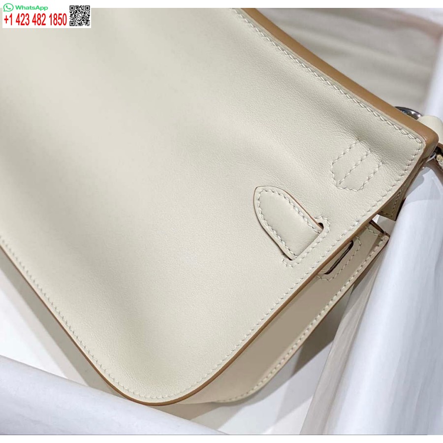 Replik Hermes 316413 Jypsiere Leder Hermes Taschen Weiß H900917