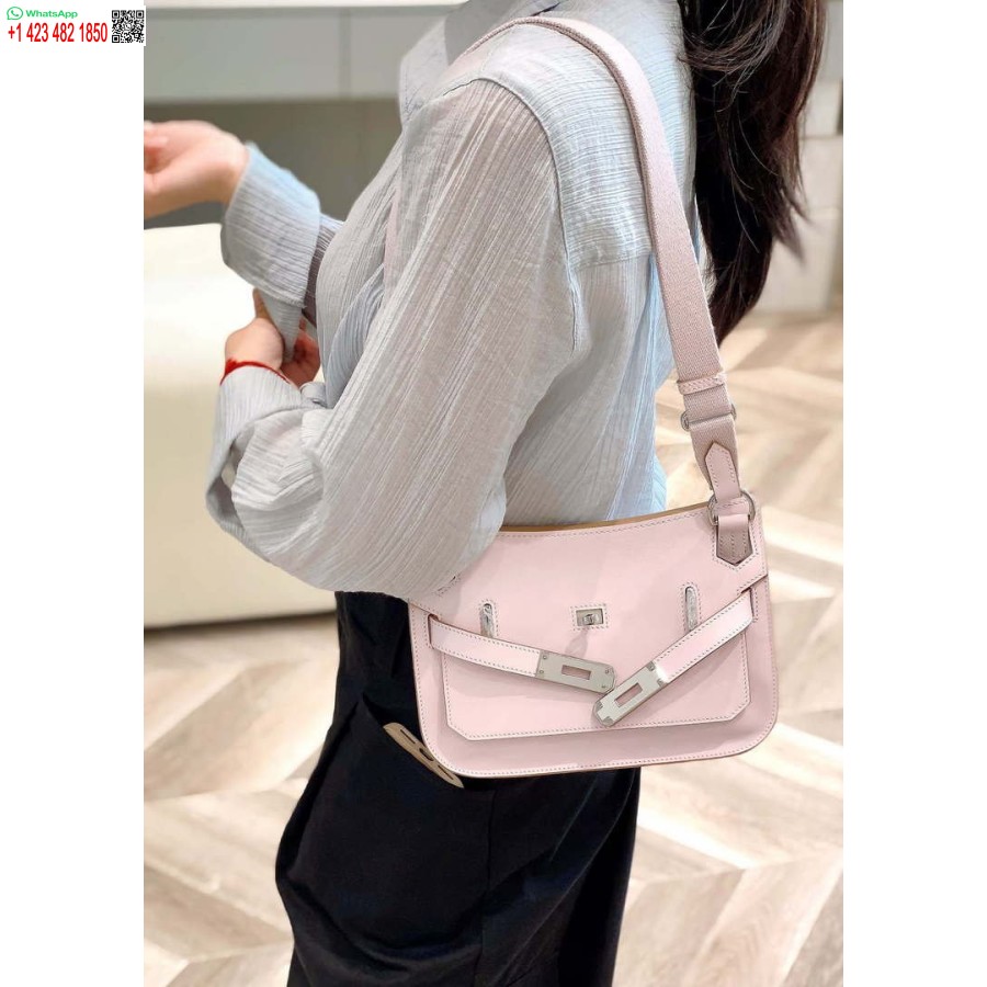 Replik Hermes 316413 Jypsiere Leder Hermes Taschen Rosa H900916