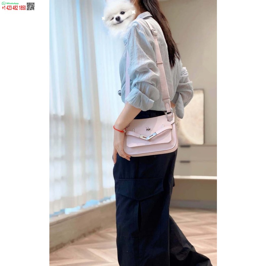 Replik Hermes 316413 Jypsiere Leder Hermes Taschen Rosa H900916