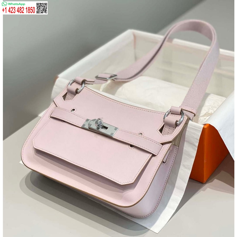 Replik Hermes 316413 Jypsiere Leder Hermes Taschen Rosa H900916