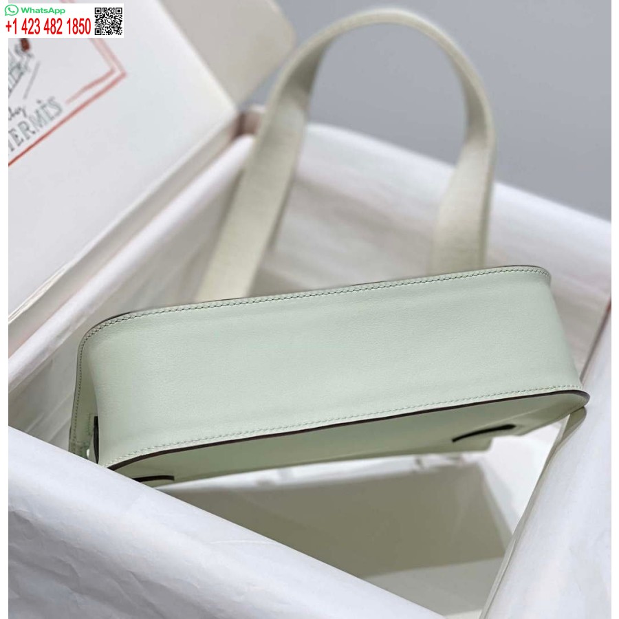 Replika Hermes 316413 Kožené Tašky Jypsiere Hermes Svetlozelená H900919