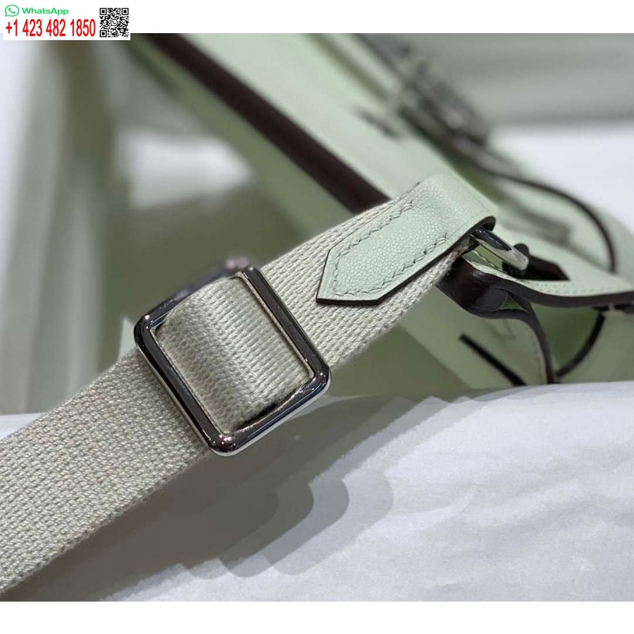 Replika Hermes 316413 Kožené Tašky Jypsiere Hermes Svetlozelená H900919