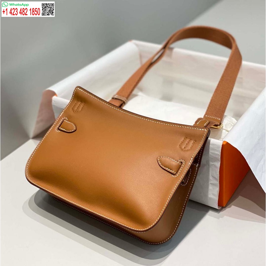 Replica Hermes 316413 Jypsiere Læder Hermes Tasker Brun H900921