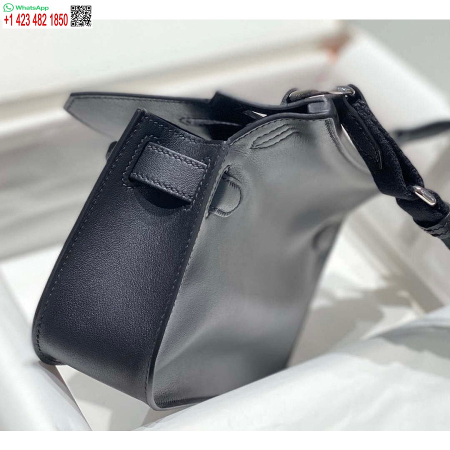 Replik Hermes 316413 Jypsiere Leder Hermes Taschen Schwarz H900915